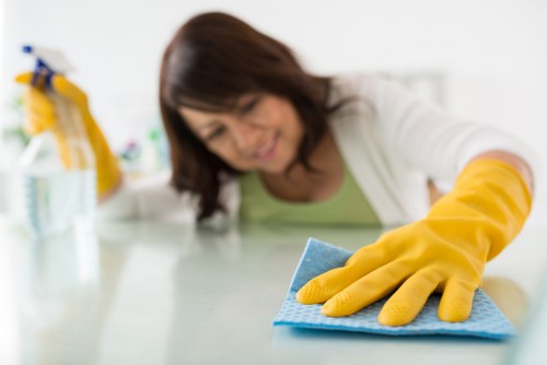 Complaint resolution process for a carpet cleaning company
